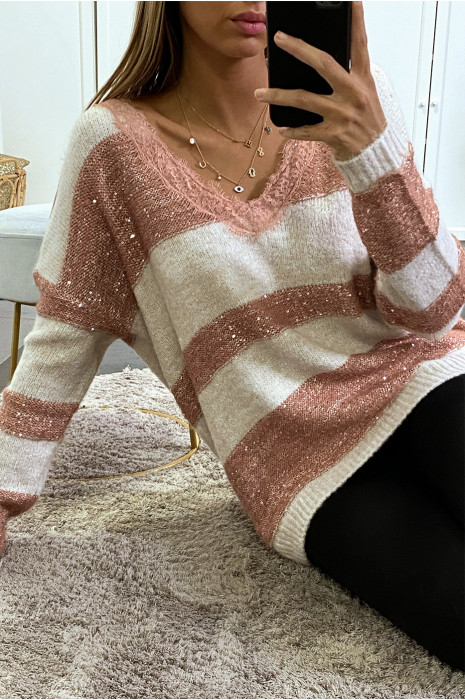 pull rose col v