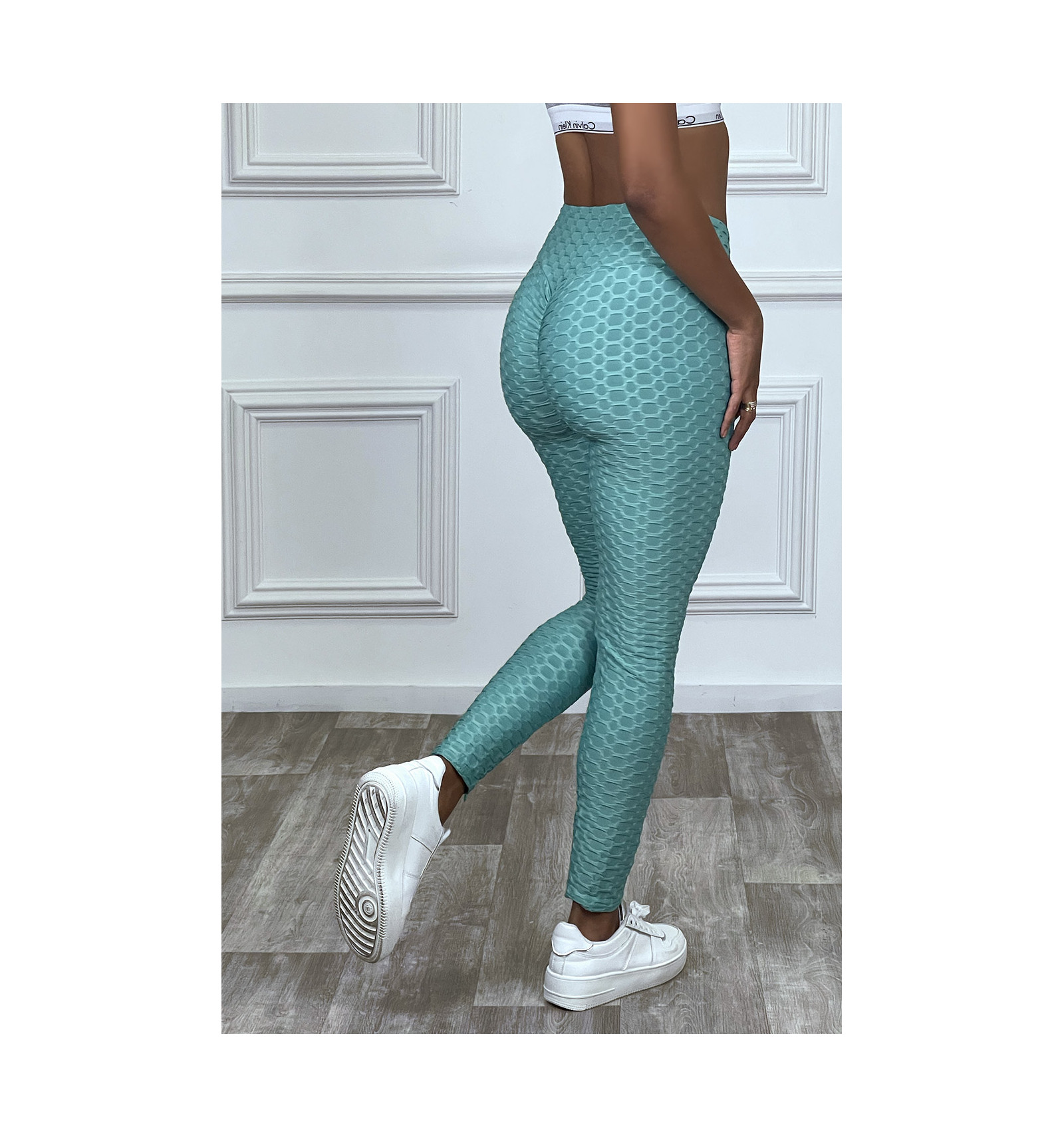 Buy FITTOOWomen's Butt Scrunch Push Up Leggings High Waist Stretch Gym  Workout Yoga Pants Anti-Cellulite Compression Leggings Online at  desertcartINDIA