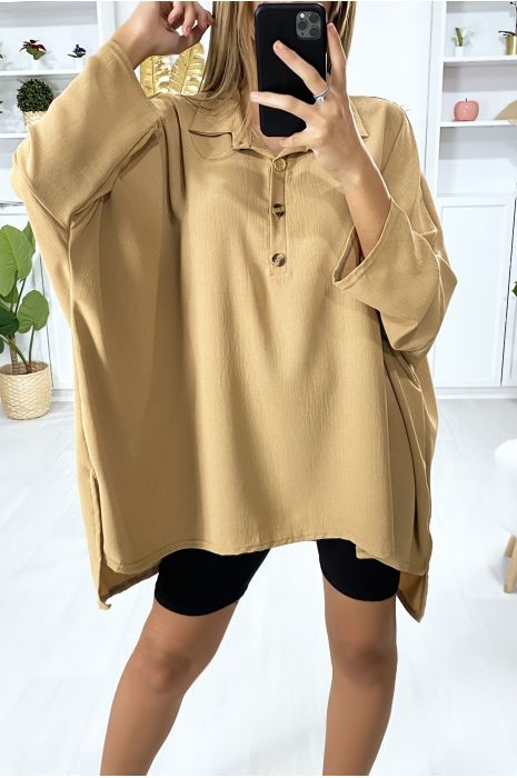 chemise camel