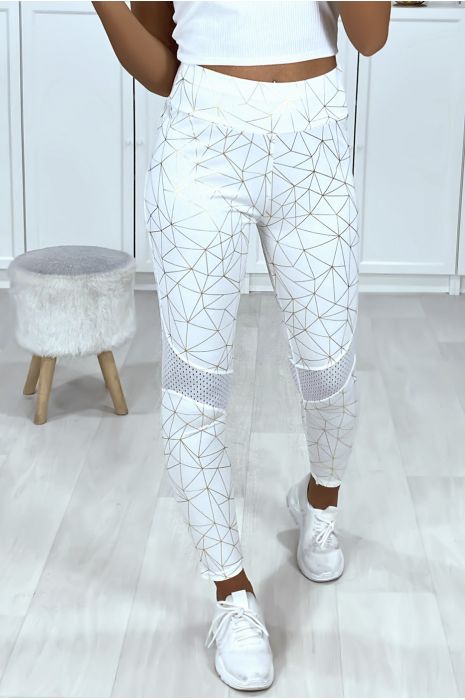 cheap white leggings