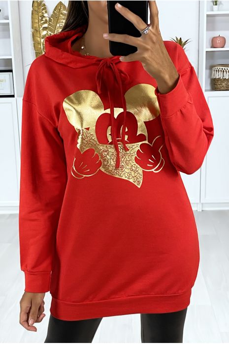 red hoodie design