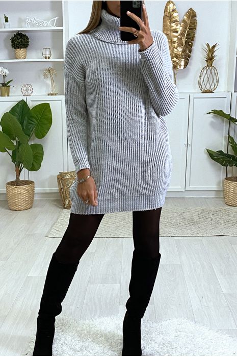 thick turtleneck sweater